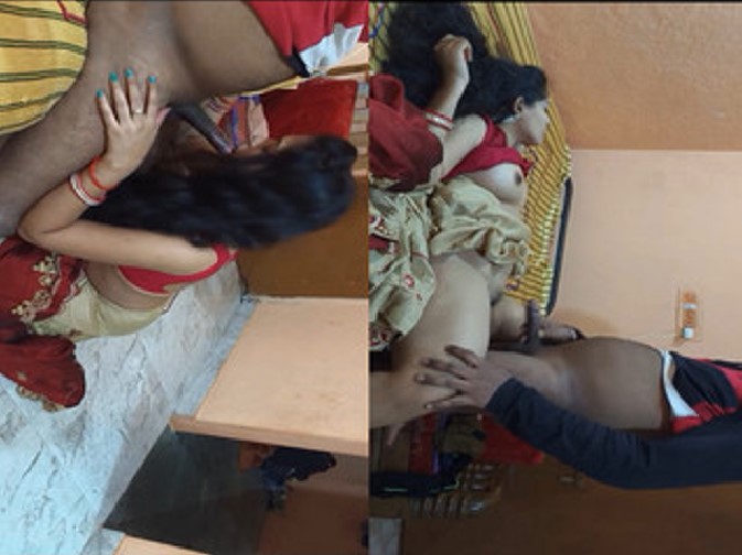 Horny Desi Bhabhi Blowjob and Fucking